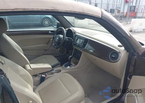 2013 Volkswagen Beetle 2.5L из США, поврежденный, VIN 3VW5P7AT6DM831442